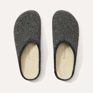 Rothy's The Cozy Clog - Black Sesame Bouclé Size 8 - NEW NEVER WORN